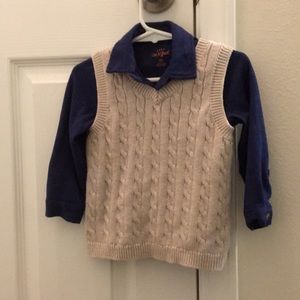 Baby boy sweater two piece